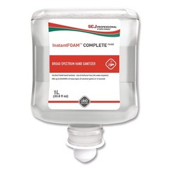SC Johnson IFC1L InstantFOAM COMPLETE PURE Alcohol Hand Sanitizer (6/Ct) New