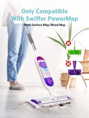 AIR U+ 12 Pack Disposable Power Mop Pads Refills for Swiffer 12 Count