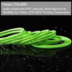 50FT 3600PSI Replacement High Pressure Power Washer Hose-3/8″ Swivel QC Flexible