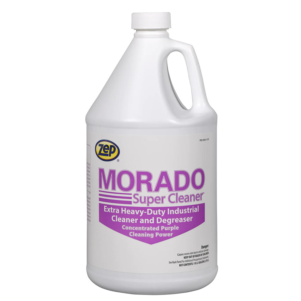 Zep MORADO INDUSTRIAL CONCENTRATED CLEANER & DEGREASER 1 GALLON (Case of 4)