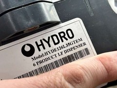 Hydro Systems HYDE126L35GTEM 6 Product EvoClean Laundry Dispenser – 187345