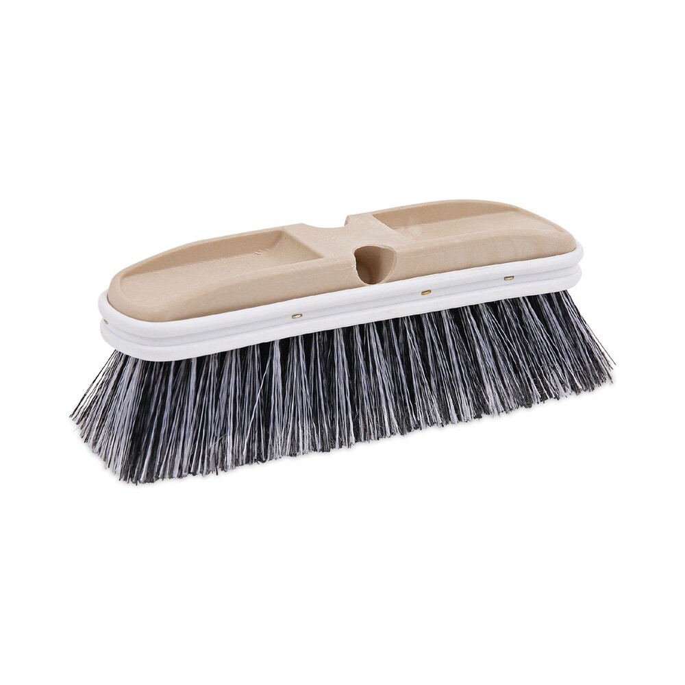 Boardwalk 8410 2-1/2″ PS Bristle 10″ Vehicle Brush with Vinyl Bumper New