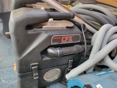 Rotovac 360i and cfx continuous flow extractor For grout and carpet cleaning