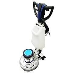 110V 1.5HP 18″ Rotary Floor Scrubber 3.17gal Water Tank with 3 Brush Heads