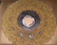Mecury # 1901 17″ Union Mix Floor Polisher Scrub Brush With Clutch Plate (New)