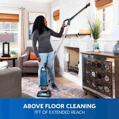 Vacmaster Ub0302E Bagged Upright Vacuum Lightweight Cleaner 2-Motor Power