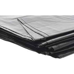 100 Pack PRO SOURCE Black 45 Gal, 2 mil Heavy Duty Trash Bags, 40″W x 46″L
