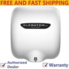 Excel Dryer XLERATOR eco XL-BW-ECO Hand Dryer, No Heat, 110-120 Volt, White