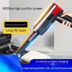 Wireless USB Rechargeable Car Vacuum Cleaner – Portable Handheld Mini Vacuum
