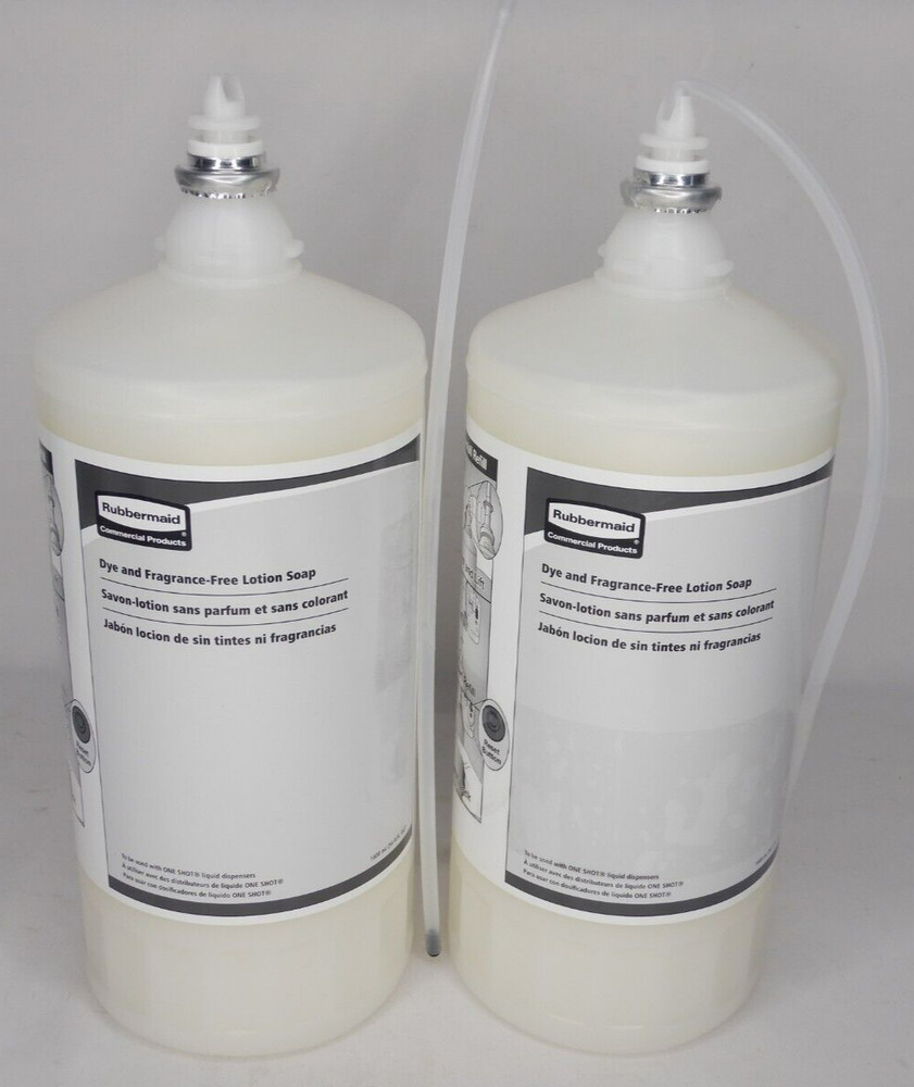 READ** Rubbermaid Commercial FG4015411 Enriched Hand Soap Lotion 2 Pk