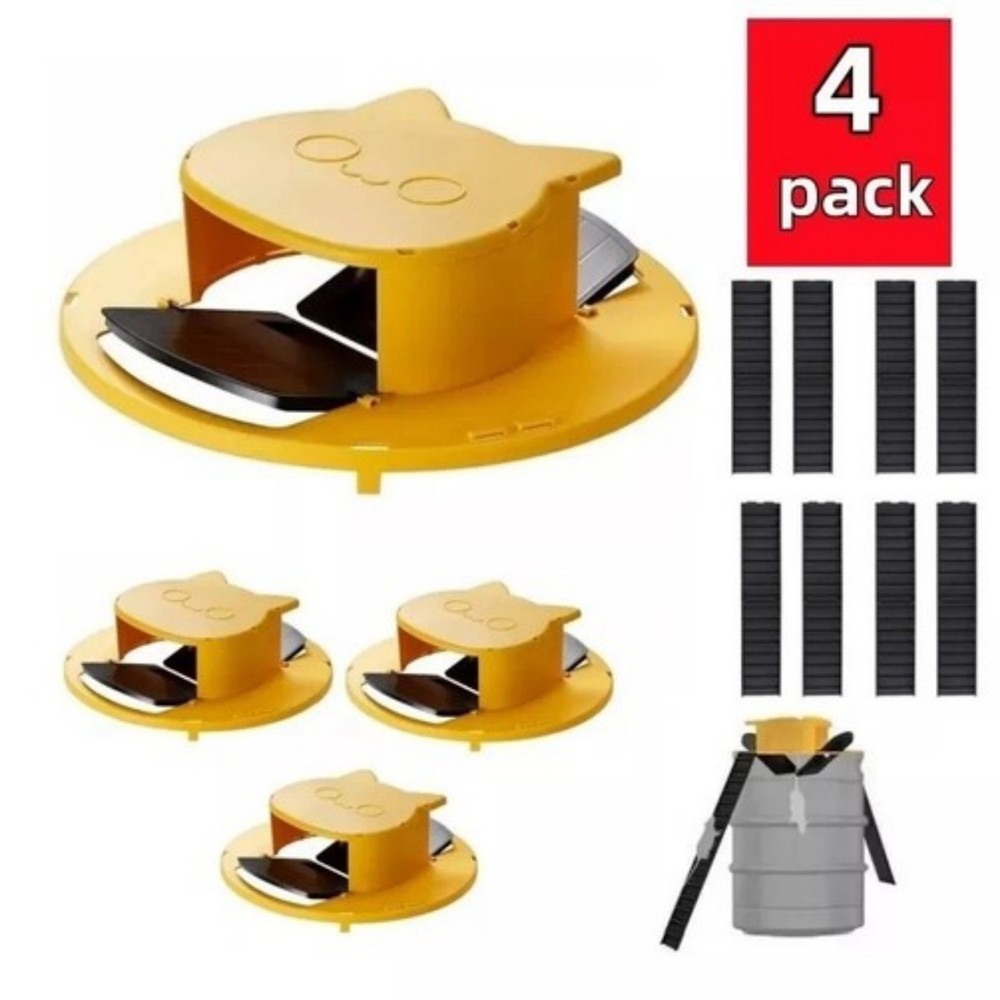 Mouse Bucket Trap with Auto Reset Lid, Mouse Bucket Trap for 5 Gallon Bucket
