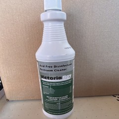 Victoria Bay Acid Free Disinfectant Cleaner 1 Quart Multi-Surface Bathroom