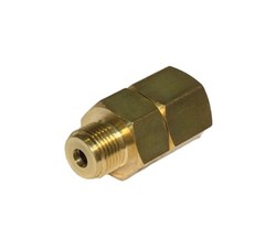 Brass 3/8″ NPT Size Pressure Washer In Line “Live” Hose Swivel Coupler 5075 PSi