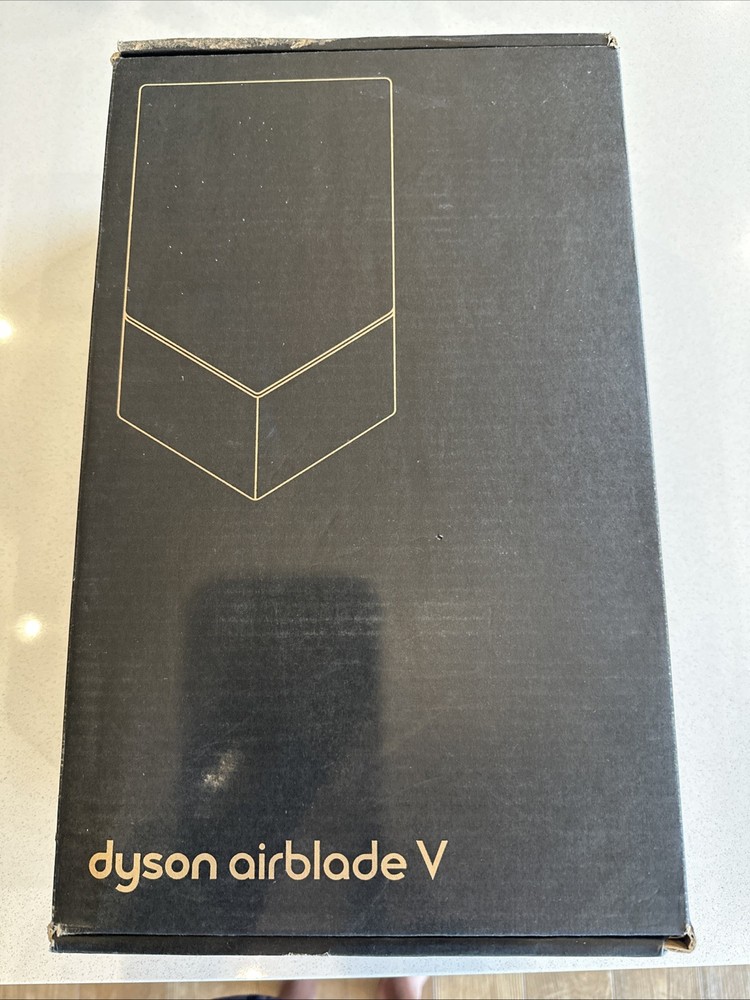 Brand New Open Box 📦 DYSON AIRBLADE V HAND DRYER AB12 Low Voltage Nickel Silver