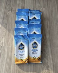 Lot of 12 Pledge Everyday Clean Multisurface Wipes Fresh Citrus – New