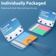 Lumkew Multiszie Shower Head Cleaner Tool, Small, Multiple Color
