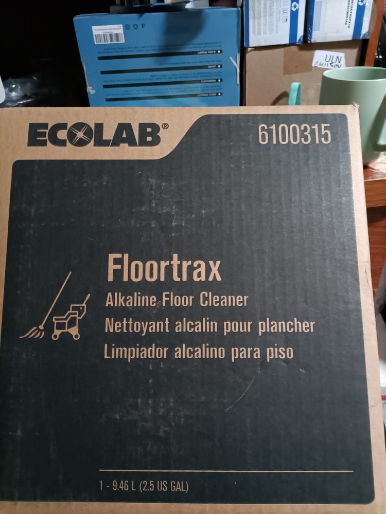 Ecolab Floortrax 6100315 Alkaline Floor Cleaning