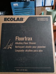 Ecolab Floortrax 6100315 Alkaline Floor Cleaning