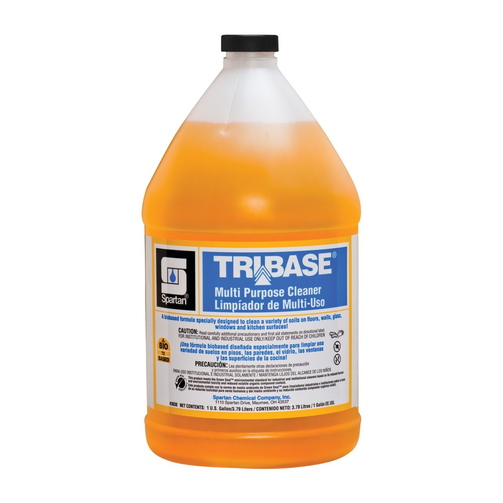 Case of 4 Gallons Spartan TriBase Multi Purpose Cleaner