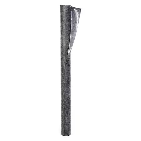 Pig Grp72203-Gy Sorbent Roll, 3 Gal, 6 Ft X 10 Ft, Universal, Gray, 2 Pk