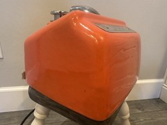 NOS Brunswick Model A Hand Dryer (World Hand Dryer) Orange Bowling Alley Vintage
