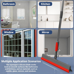 Floor Squeegee for Concrete Floor, 15.8″ Large Heavy Duty Squeegee for Floor