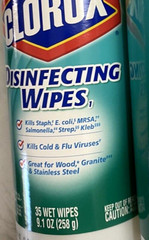 NEW (2) Canisters Fresh Scent Bleach-Free (110-Wipes Total) *FAST SHIPPING*