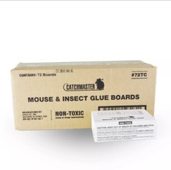 1 BOX of Catchmaster 72TC Glue Boards for Victor Tin Cat (72/box) Mice, Insects