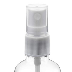 Hydior 2oz Clear Glass Spray Bottles for Essential Oils, x 3, White