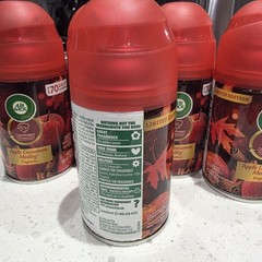 Air Wick 78283CT 5.89 oz Aerosol Spray Refill – Apple Cinnamon Medley (5/CT) New