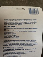 Hoover 40201089 Vacuum Replacement Belts Kirby, Royal Upright, 4/pk