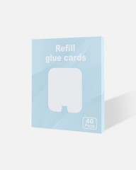 40 Pack Refill Glue Cards Compatible with Safer Home SH502 and Dynatrap White