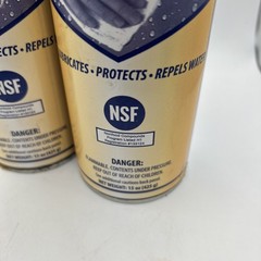 (2) Zep Sanitary Spray Lubricant Food Industry Protects & Repels Water 15oz
