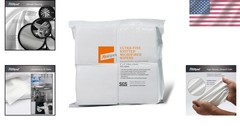 Ultra-Fine 4″x4″ Microfiber Wipes – 400 Lint-Free Cloths for Precision
