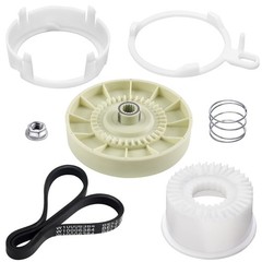 W10721967 Washer Pulley Clutch Kit & W10006384 Drive Belt by Techecook -…