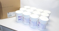 Sanitary Rags In A Jar. Shop Rag in 12 plastic dispensers Non woven cleaning $5