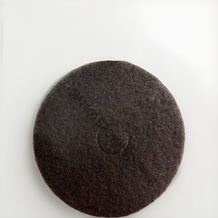 3M 7100 Brown Stripper Pad, 16 in, 5/case 61-5000-4456-7