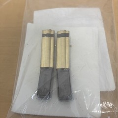 2 Ametek Carbon Brushes 833474-50 / Assembly Lamb Motor 119-414-00THIS Now A 2
