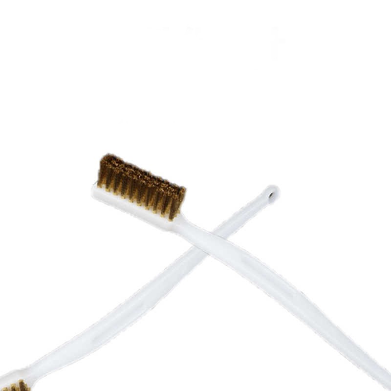 1x For Industrial-Grade Nozzle Head Cleaning Wire Mini Polishing Cleaning Brush