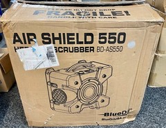 BlueDri HEPA Portable AIR SCRUBBER BD-AS550 Air Shield 550 – Grey BD-AS-550