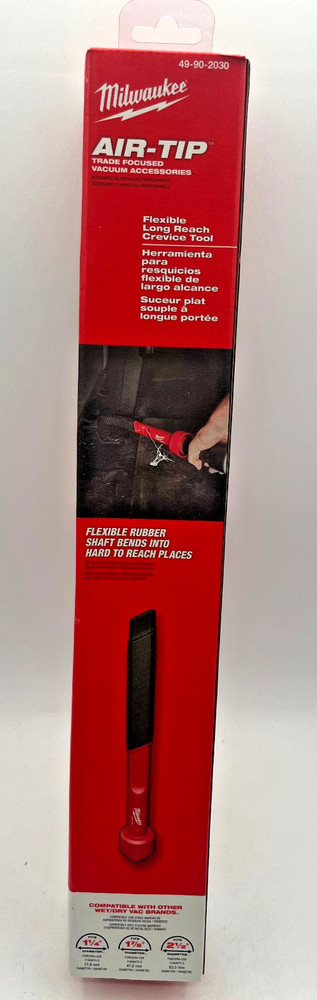 Milwaukee 49-90-2030 AIR-TIP Flexible Long Reach Crevice Tool Attachment