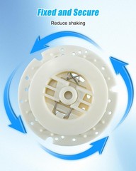 Guqvki Pad Retainer Fit For Tennant T5 5680 5700 7200 7100 8300 Floor Washer