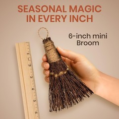 Cinnamon Broom – Broomstick Scented 6in (2 Pack) – 02 Pack