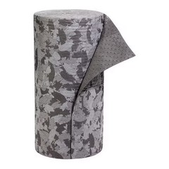 Pig Mat116 Sorbent Roll, 47 Gal, 32 In X 150 Ft, Universal, Gray, Polypropylene