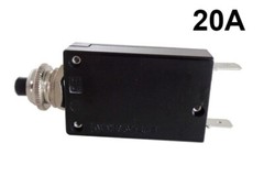 CIRCUIT BREAKER 20A,ADVANCE AQUAMAX,AQUAMATIC,CONVERTAMATIC,RETRIEVER 4600, 6D28