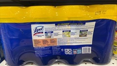 4- Lysol Disinfectant Antibacterial Clean & Fresh 320 Wipes