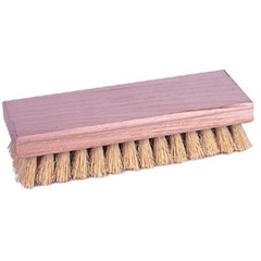 Weiler 44024 8in Square End Scrub Brush 1-1/8in White Tampico Fill