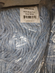 Boardwalk 2024B #24 Cotton/Synthetic Fiber Cut-End Standard Mop Head (4/CT) New