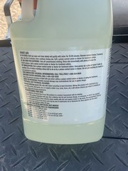 Ecolab Eco-San Commercial-Strength Sanitizer, 6113979…1 Gallon Bottle Exp 2021