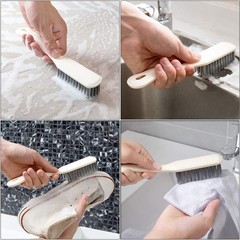 Multi-Purpose Scrub Brush Set – 4 Pack Kitchen Cleaning Brushes with Gray